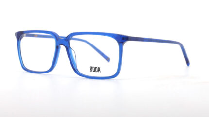 gafas de vista cuadradas de caballero y hombre, de color azul eléctrico y pasta fina. Odda 5951 C2