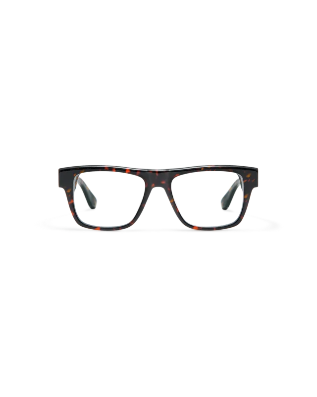 gafa de pasta de hombre color marron grande cuadrada