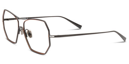 gafa metalica hexagonal moderna de vista