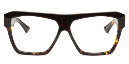 gafa de pasta cuadrada de mujer color marron havana