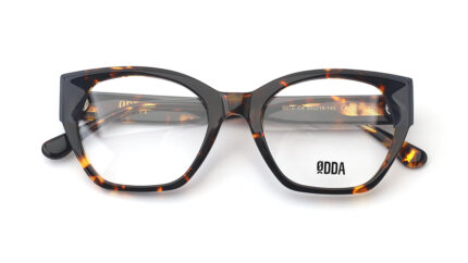 gafas de pasta acetato cuadradas femeninas en color marron havana